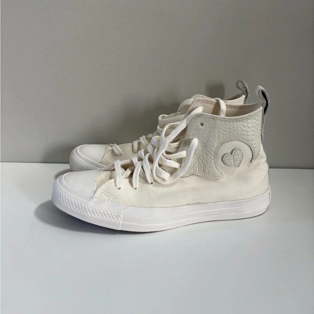 Converse Chuck Taylor All Star Western Leather Heart High-top Canvas Sneakers